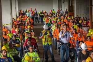 clausura de campaña de seguridad del Suntracs