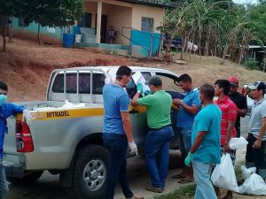 Funcionarios del Mitradel en provincias centrales apoyan el Plan Panamá Solidario
