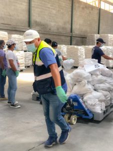 Funcionarios del Mitradel en provincias centrales apoyan el Plan Panamá Solidario