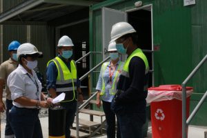Inspeccionan protocolos de salud y seguridad en Cobre Panamá