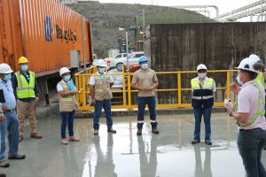 Inspeccionan protocolos de salud y seguridad en Cobre Panamá