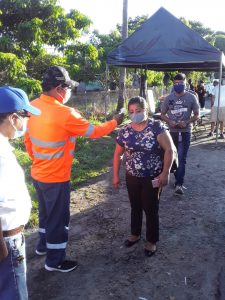 Funcionarios del Mitradel continúan apoyando a estamentos de seguridad en cercos sanitarios