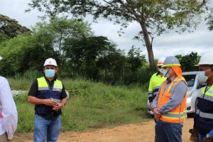 En Herrera vigilan cumplimiento de protocolos tras la reapertura de la construcción