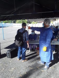 Inspeccionan medidas de sanidad e higiene previo al ingreso de trabajadores al Proyecto Minera Panamá