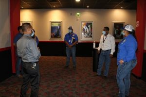 Verifican medidas de bioseguridad en salas de cine de la provincia de Veraguas