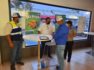 Operativo nocturno para verificar normativas laborales y medidas de bioseguridad en Veraguas