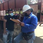 Inspeccionan medidas de bioseguridad y normativas laborales en construcciones y comercios de Veraguas