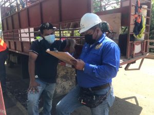 Inspeccionan medidas de bioseguridad y normativas laborales en construcciones y comercios de Veraguas