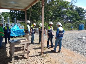 Verifican la aplicación de seguridad ocupacional en proyectos en construcción en Bocas del Toro