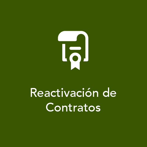 Reactivacion de Contratos