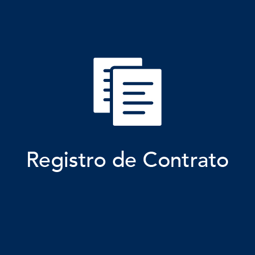 Registro de contrato