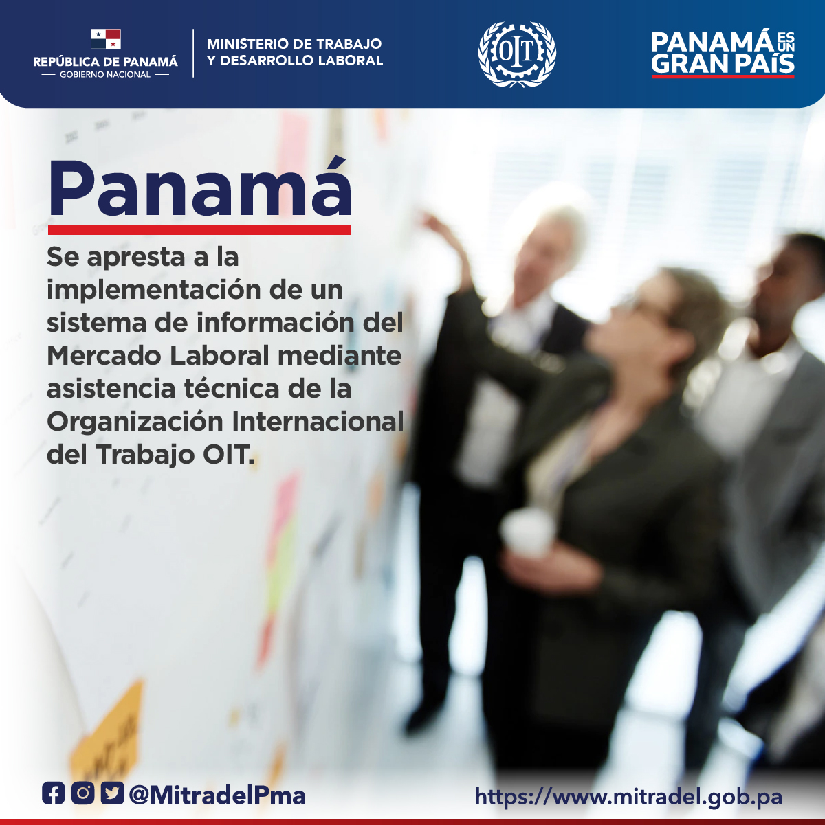 Tres sociedad clon Panamá se apresta a la implementación de un Sistema de Información del  Mercado Laboral mediante asistencia técnica de la OIT - Ministerio de  Trabajo y Desarrollo Laboral