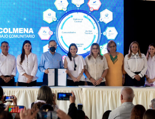 Ministra de Trabajo acompaña al presidente Laurentino Cortizo Cohen en acto de sanción de nueva Ley que crea el Sistema Nacional de Cuidados