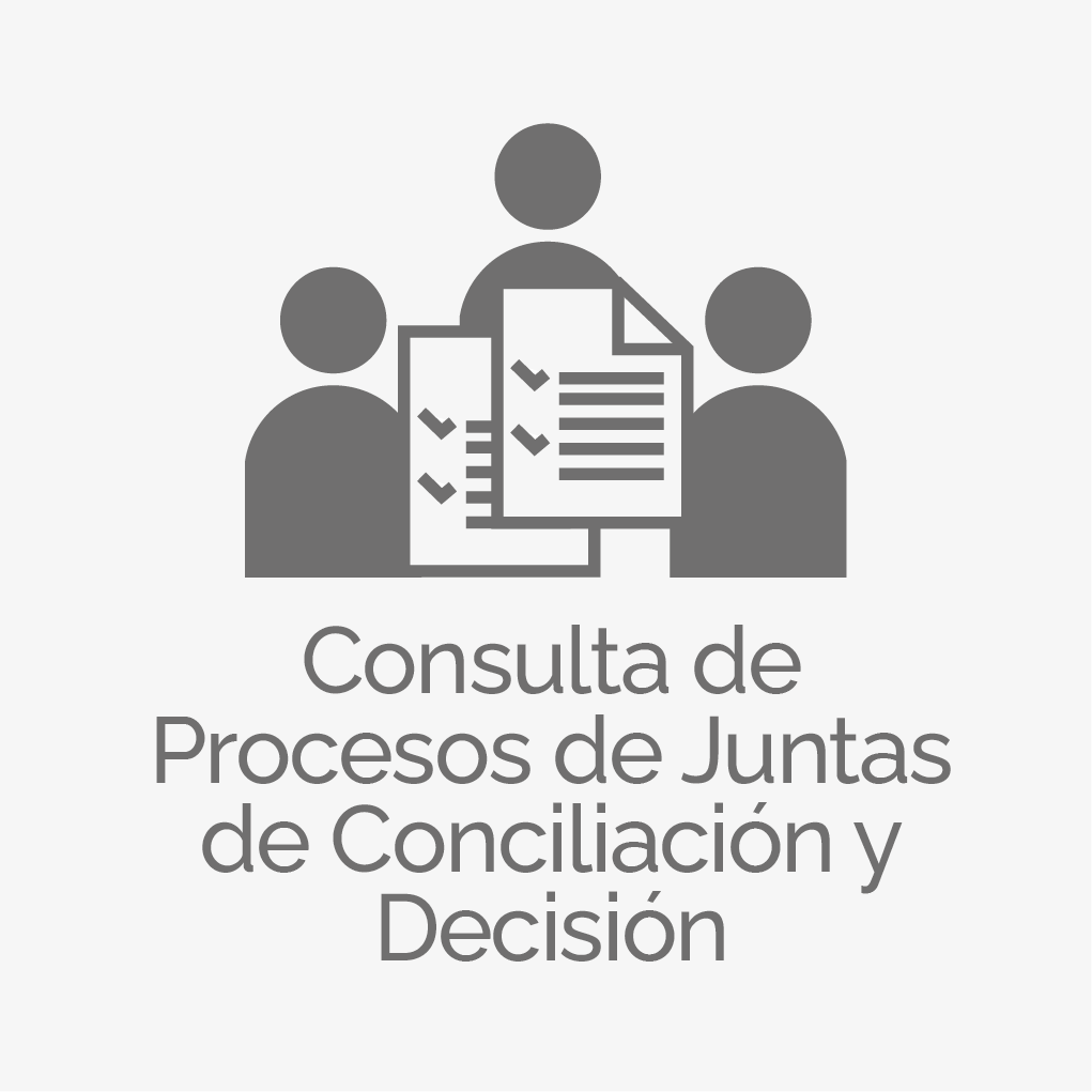 Consulta de Procesos de Juntas de Conciliación y Decisión