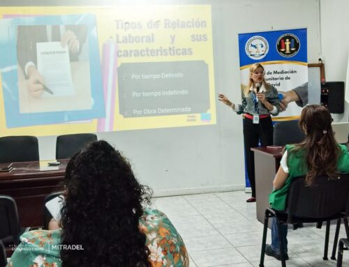 Funcionarios se capacitan en materia de mediación de conflictos laborales